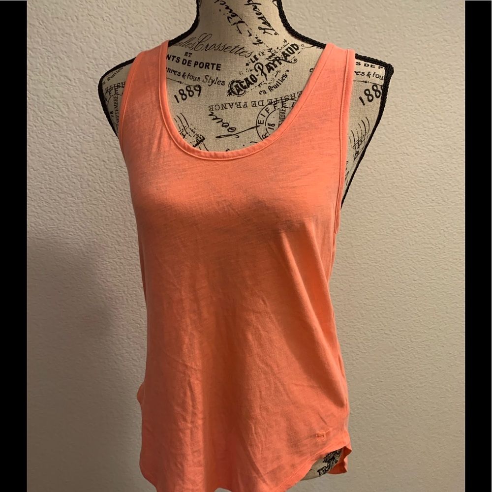 Pink by Victoria Secret orange Pajama top Tank